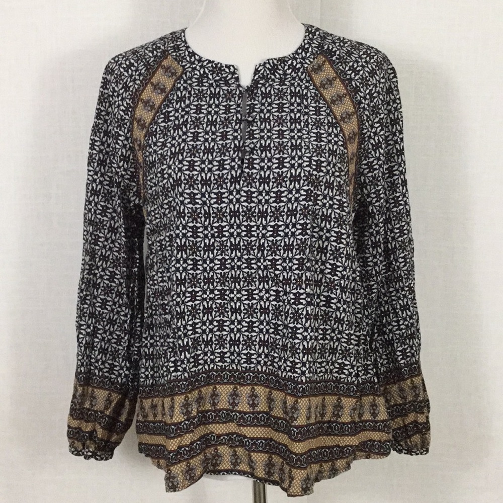 11.1.Tylho boho blouse - breezy and beautiful!